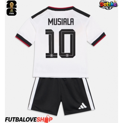 Dres Nemecko Jamal Musiala #10 Domáci pre deti MS 2026 Krátky Rukáv (+ trenírky)
